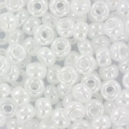 Miyuki rocailles kralen 6/0 - Ceylon white pearl 6-528